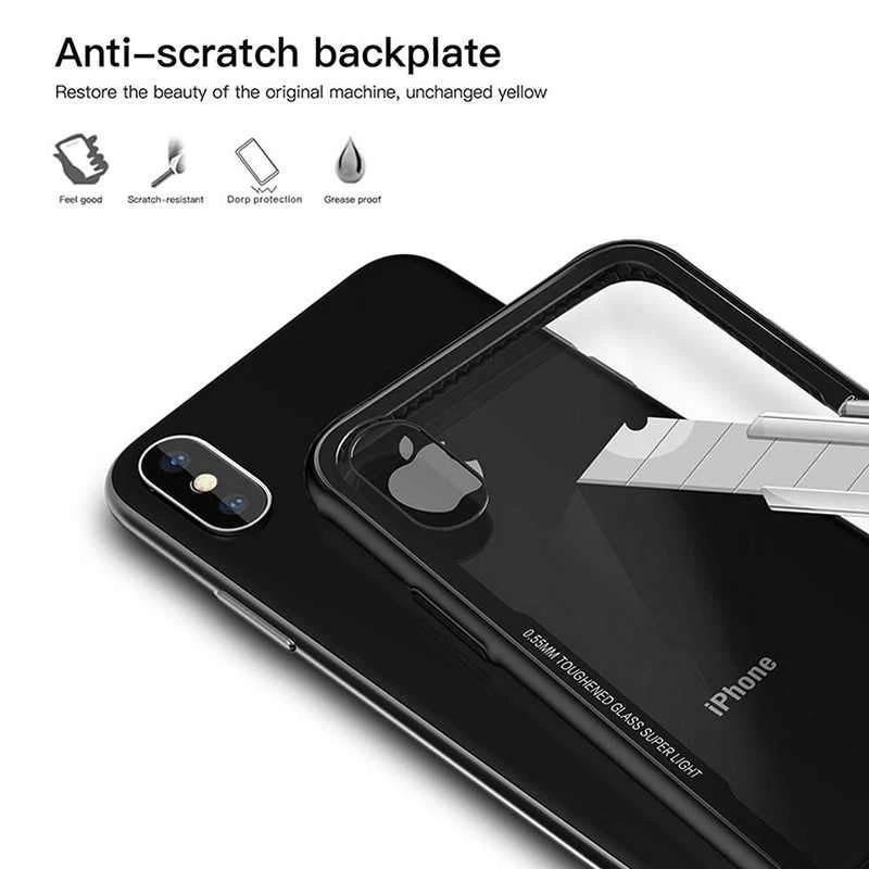 Apple iPhone X Kılıf Zore Craft Arka Kapak