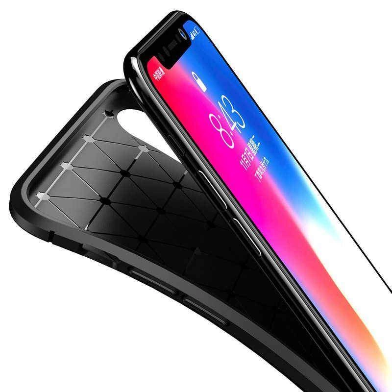 Apple iPhone X Kılıf Zore Negro Silikon Kapak