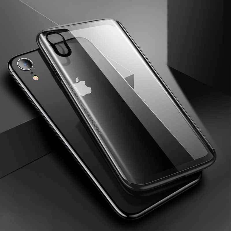 Apple iPhone XR 6.1 Kılıf Zore Eğimli Craft Cam Kapak