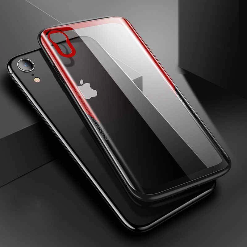 Apple iPhone XR 6.1 Kılıf Zore Eğimli Craft Cam Kapak