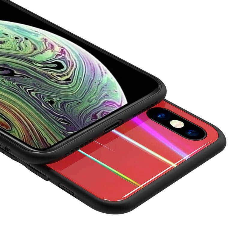 Apple iPhone XS Max 6.5 Kılıf Zore Friz Cam Kapak