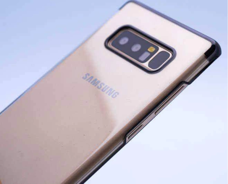 Galaxy Note 8 Kılıf Zore Tareks Şeffaf Kapak