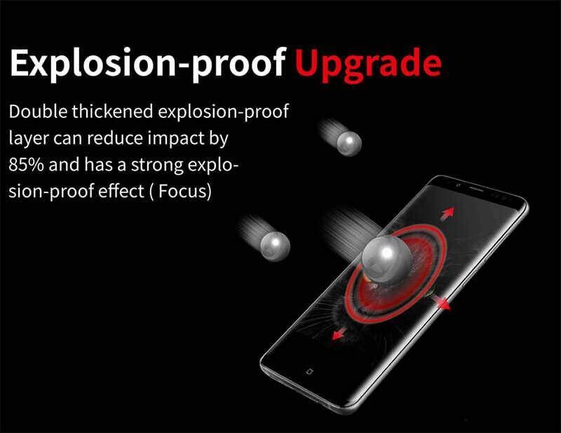 Galaxy S8 Plus Zore Zırh Shock Tpu Nano Ekran Koruyucu