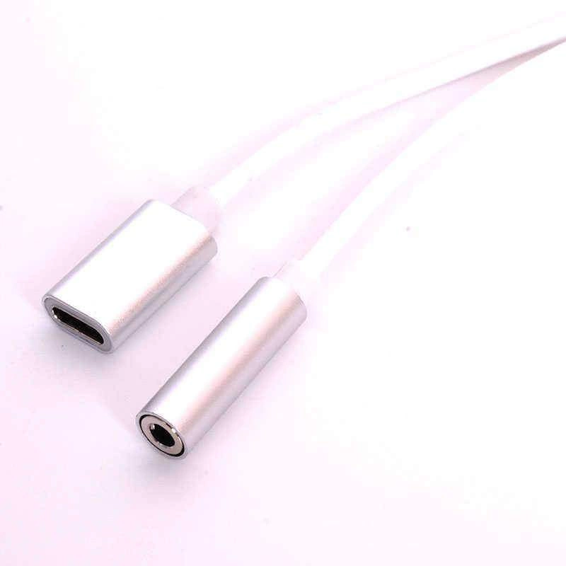 Go Des GD-UC010 2 in 1 Usb-C To 3.5mm Audio Adaptör