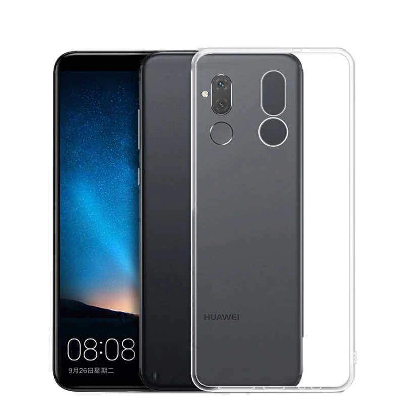 Huawei Mate 20 Lite Kılıf Zore Ultra İnce Silikon Kapak 0.2 mm