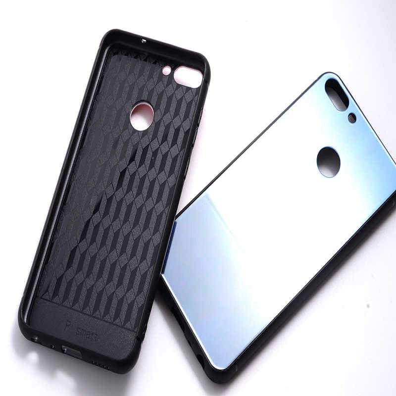 Huawei P Smart Kılıf Zore Friz Cam Kapak