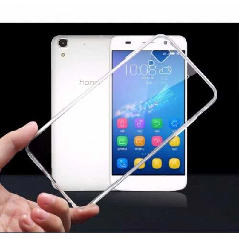 Huawei Y6 II Kılıf Zore Ultra İnce Silikon Kapak 0.2 mm