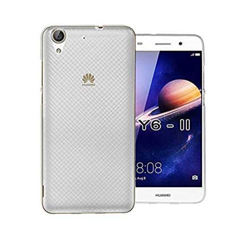 Huawei Y6 II Kılıf Zore Ultra İnce Silikon Kapak 0.2 mm