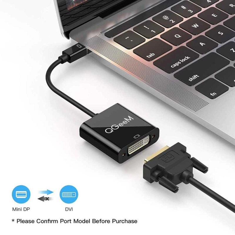 More TR Qgeem QG-HD27 DVI To Mini Display Port Dönüştürücü