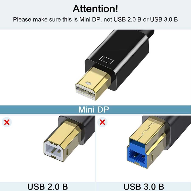 More TR Qgeem QG-HD29 VGA To Mini Display Port Kablo