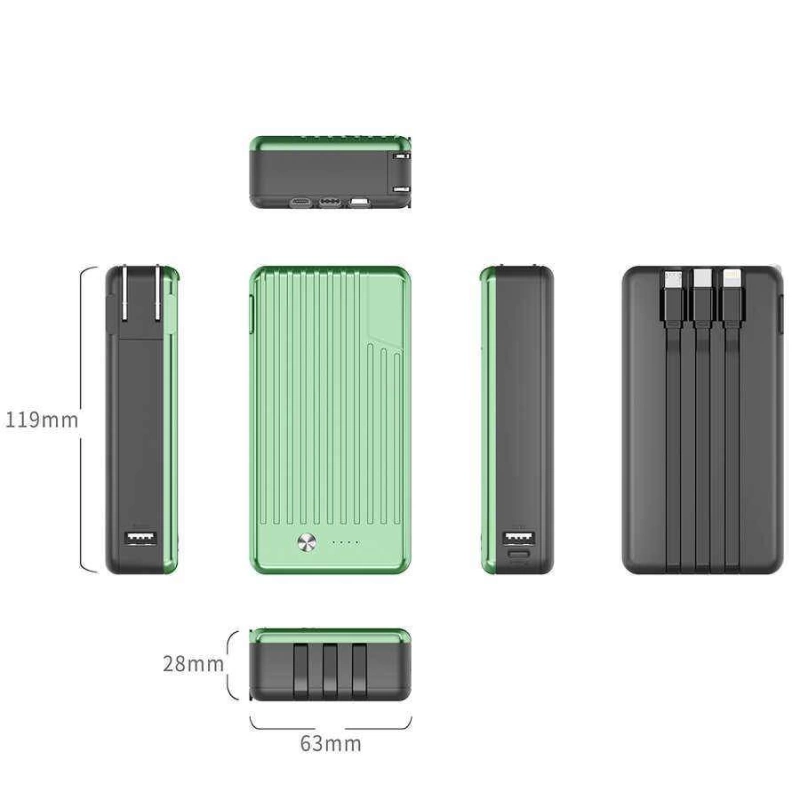 More TR Xipin T106 10000 Mah Powerbank