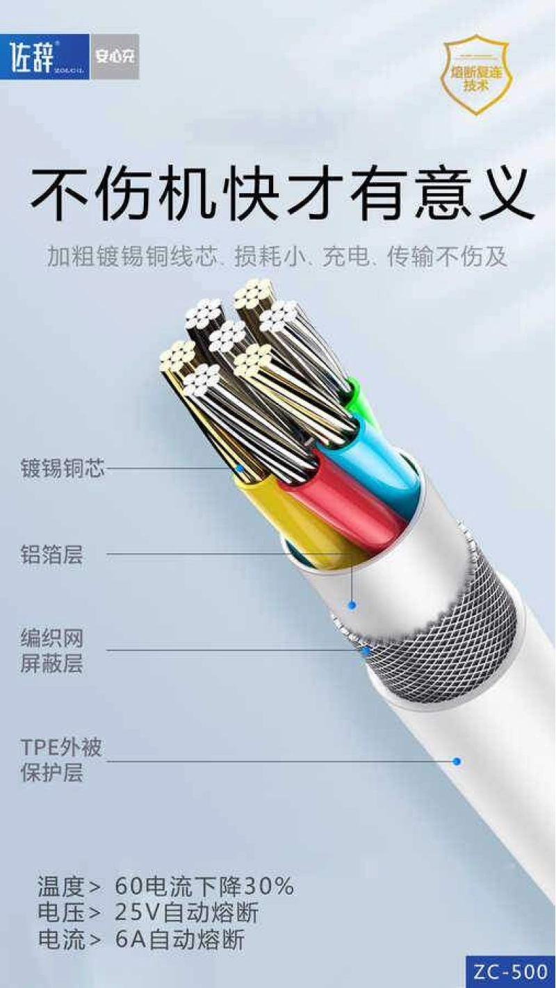 More TR Zolcil ZC500 Type-C To PD Kablo