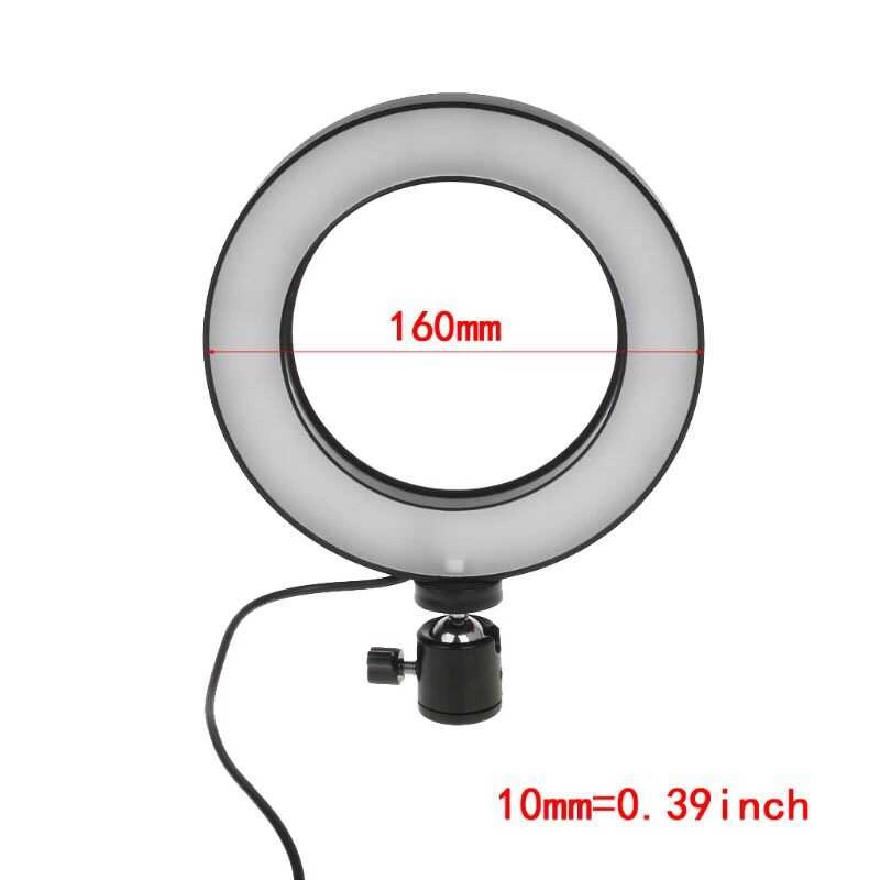 More TR Zore M-16 Işıklı Telefon Tutucu Ring Light