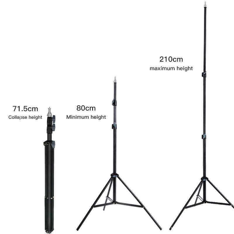 More TR Jmary MT-75 Tripod 3 Kademeli Yükseklik Ayarlı Katlanabilir Kompakt Tasarım 210 cm