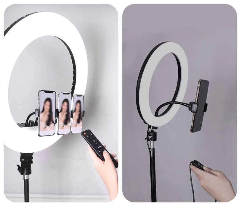 More TR Zore RL-21 Işıklı Telefon Tutucu Ring Light