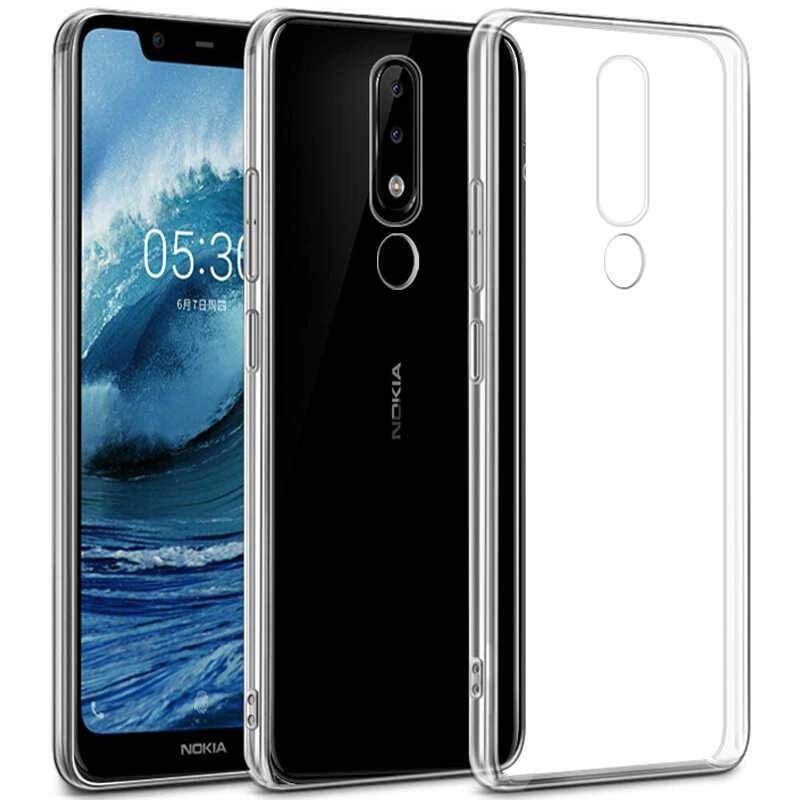 Nokia 5.1 Plus Kılıf Zore Süper Silikon Kapak