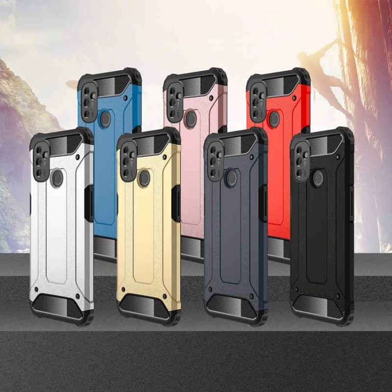 More TR One Plus Nord N100 Kılıf Zore Crash Silikon Kapak