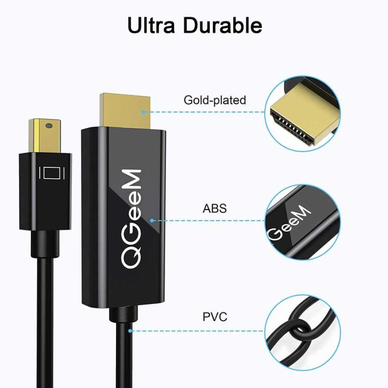 More TR Qgeem QG-HD23 Mini Display Port To HDMI Kablo