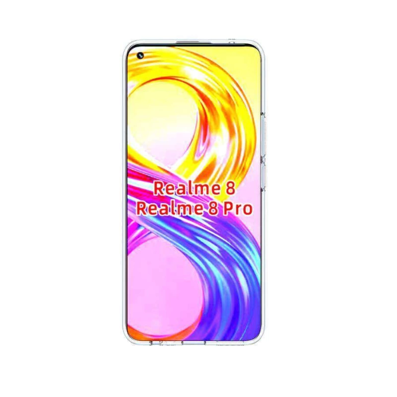 More TR Realme 8 Pro Kılıf Zore Süper Silikon Kapak