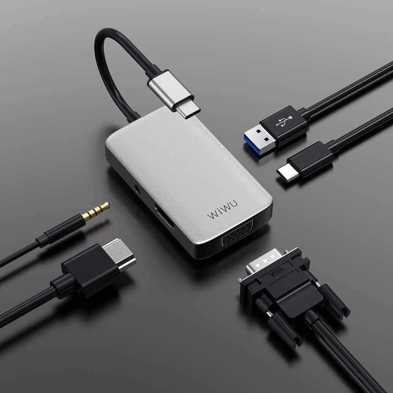 More TR Wiwu Alpha 513HVP Type-C VGA Adaptörü