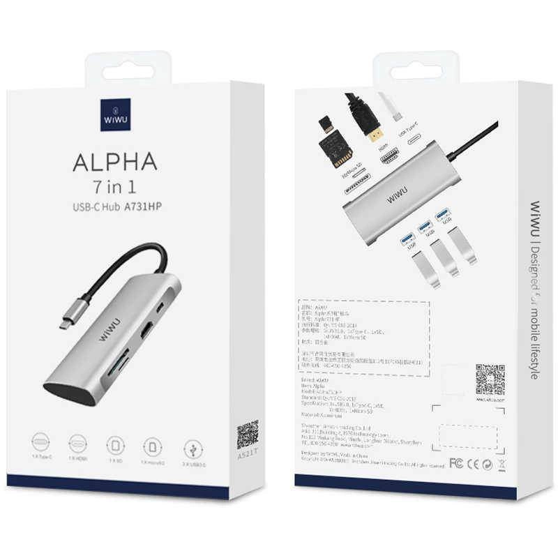 More TR Wiwu Alpha 731HP Type-C Hub