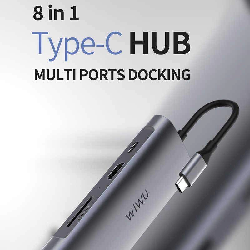 More TR Wiwu Alpha 831HRT Type-C Hub