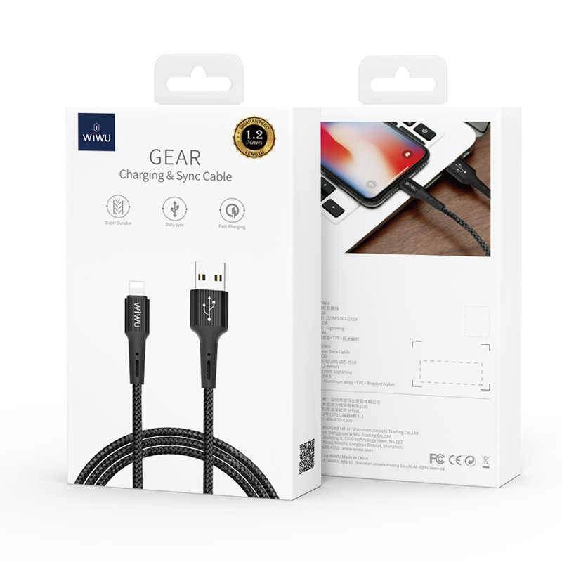 More TR Wiwu G30 Gear Charging Lightning Kablo