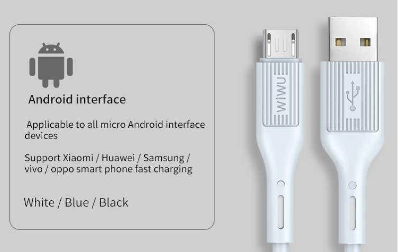 More TR Wiwu G40 Vivid Micro Usb Kablo