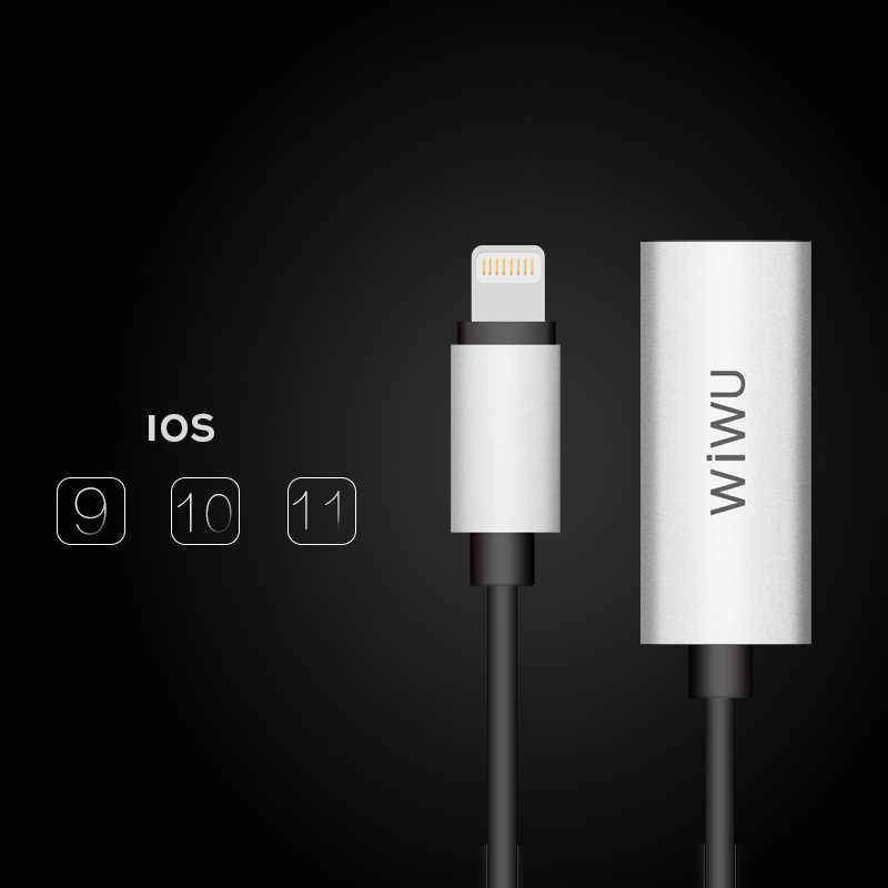 Wiwu LT01 Lightning Ses Adaptörü