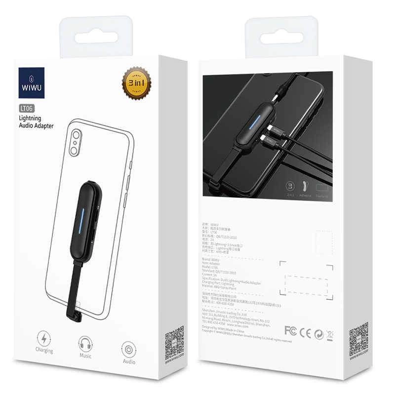 More TR Wiwu LT06 Lightning Ses Adaptörü