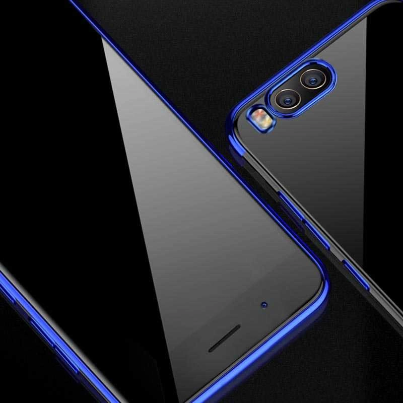 Xiaomi Mi 6 Kılıf Zore Dört Köşeli Lazer Silikon Kapak