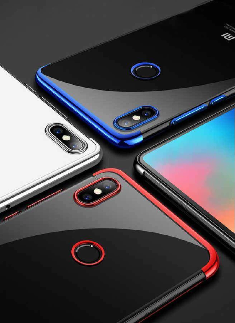 Xiaomi Mi 8 SE Kılıf Zore Dört Köşeli Lazer Silikon Kapak