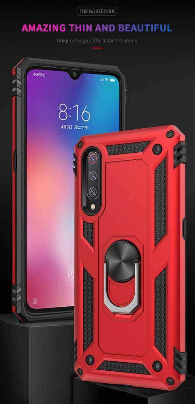 More TR Xiaomi Mi 9 Kılıf Zore Vega Kapak