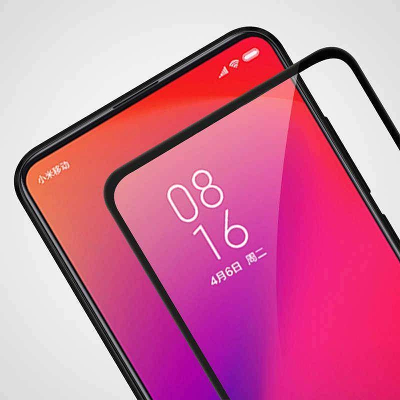 Xiaomi Mi 9T Zore Kenarları Kırılmaya Dayanıklı Cam Ekran Koruyucu