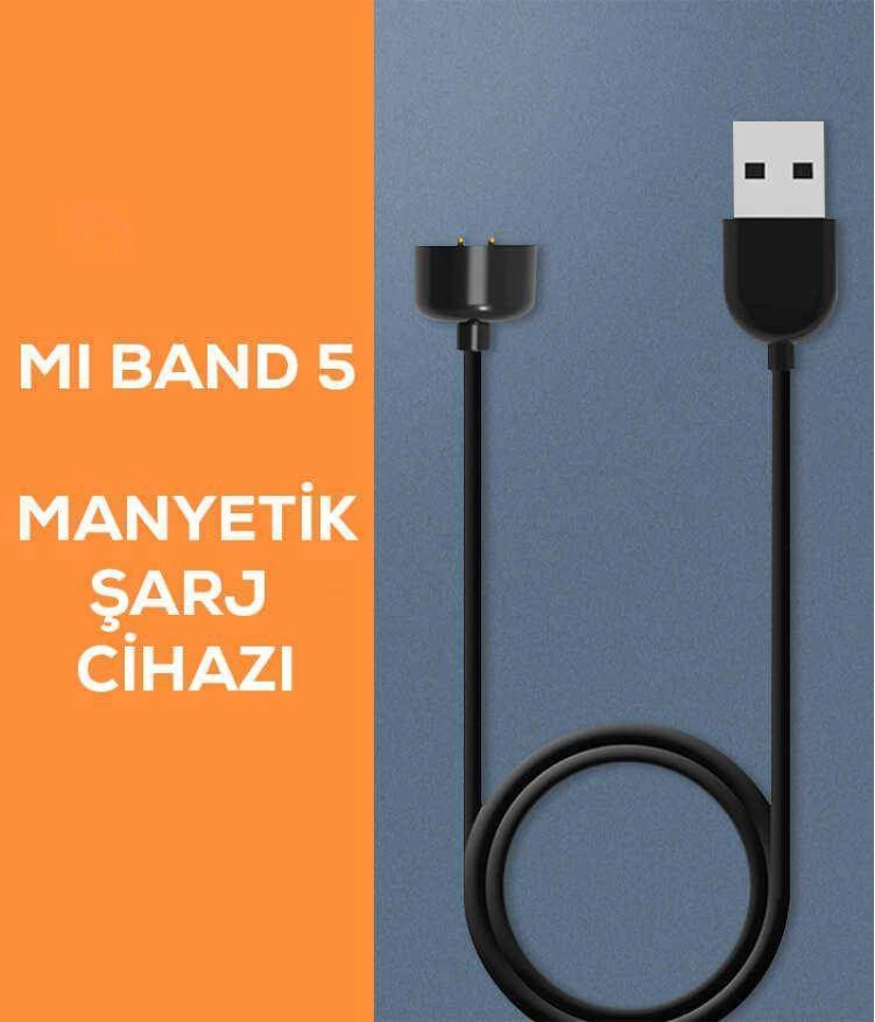 More TR Xiaomi Mi Band 6 Zore Usb Şarj Kablosu