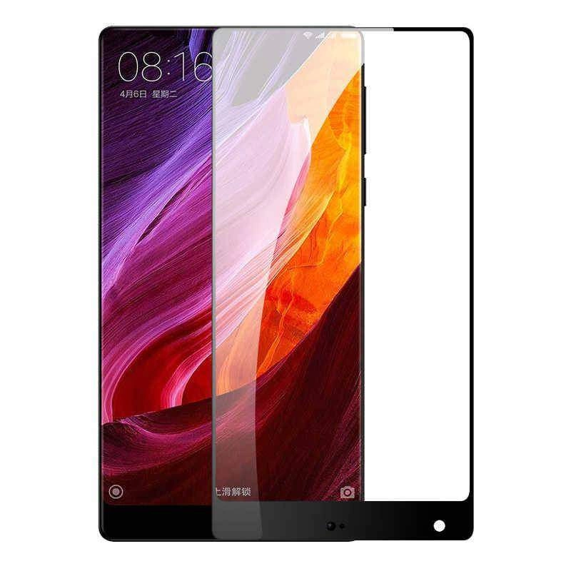 Xiaomi Mi Mix 2S Zore Kenarları Kırılmaya Dayanıklı Cam Ekran Koruyucu