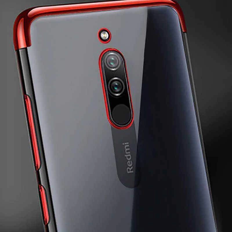 Xiaomi Redmi 8 Kılıf Zore Dört Köşeli Lazer Silikon Kapak