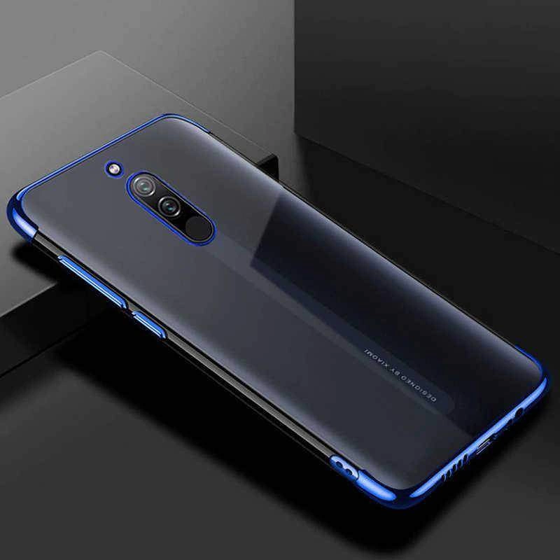 Xiaomi Redmi 8 Kılıf Zore Dört Köşeli Lazer Silikon Kapak