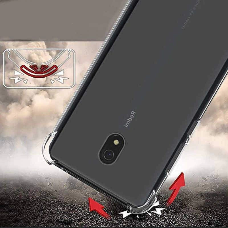 More TR Xiaomi Redmi 8A Kılıf Zore Nitro Anti Shock Silikon