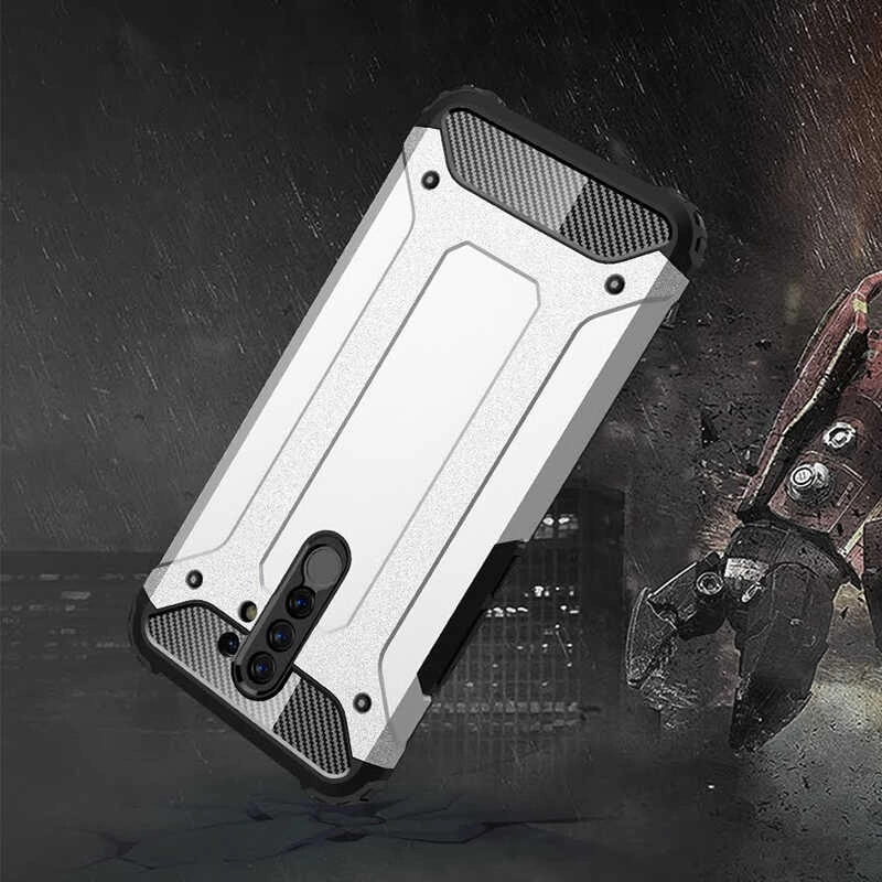 More TR Xiaomi Redmi 9 Kılıf Zore Crash Silikon Kapak