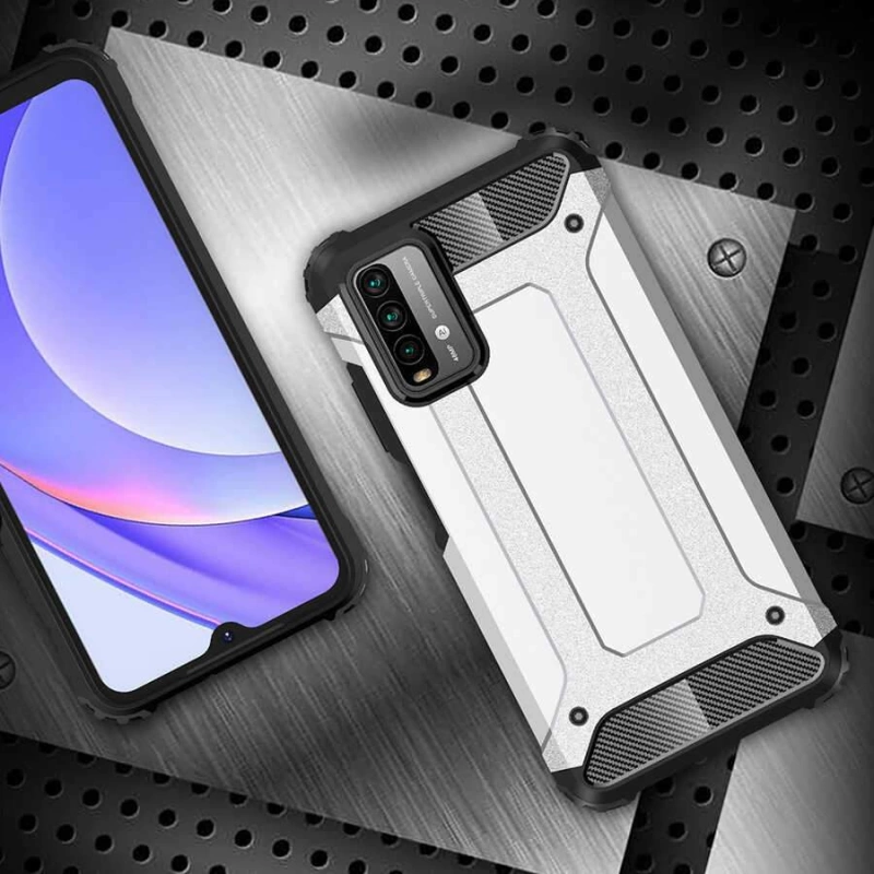 More TR Xiaomi Redmi 9T Kılıf Zore Crash Silikon Kapak
