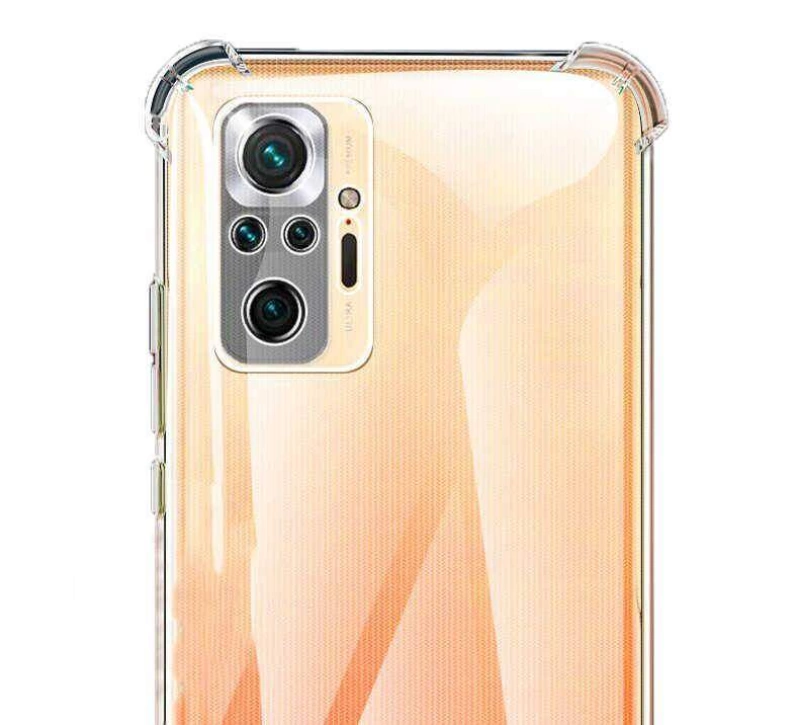 More TR Xiaomi Redmi Note 10 Pro Kılıf Zore Kamera Korumalı Nitro Anti Shock Silikon