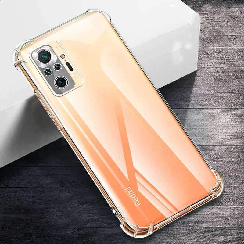 More TR Xiaomi Redmi Note 10 Pro Kılıf Zore Kamera Korumalı Nitro Anti Shock Silikon