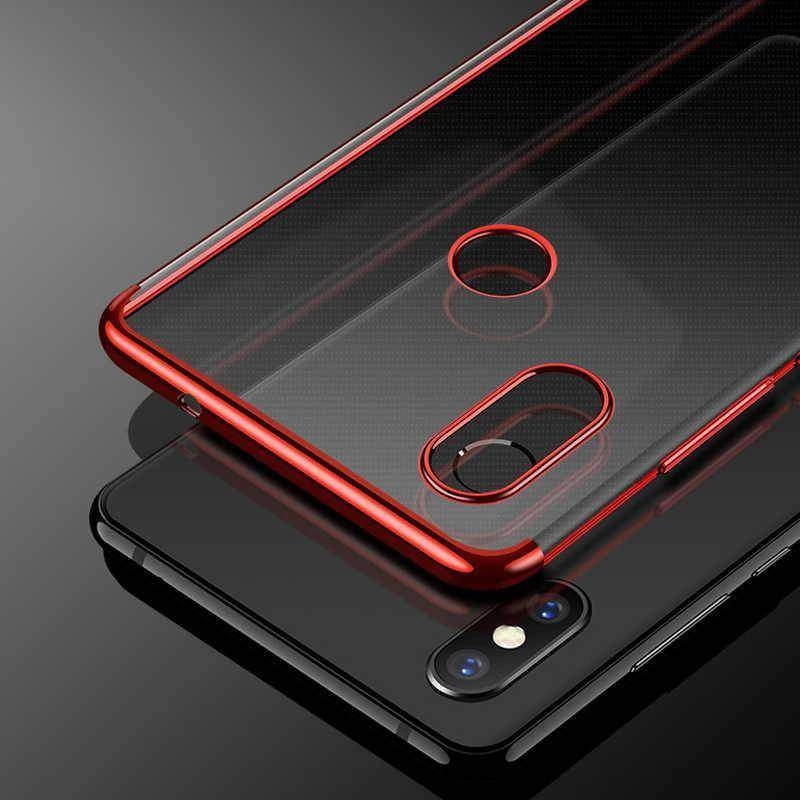 Xiaomi Redmi Note 5 Pro Kılıf Zore Dört Köşeli Lazer Silikon Kapak