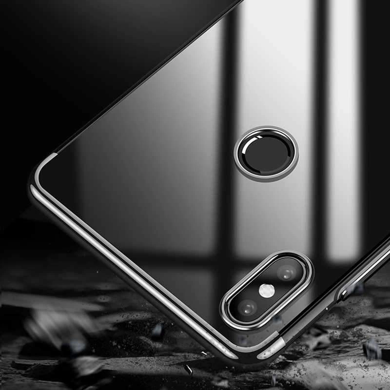 Xiaomi Redmi Note 5 Pro Kılıf Zore Dört Köşeli Lazer Silikon Kapak