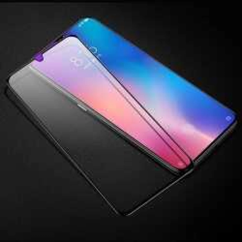 More TR Xiaomi Redmi Note 7 Zore Kenarları Kırılmaya Dayanıklı Cam Ekran Koruyucu