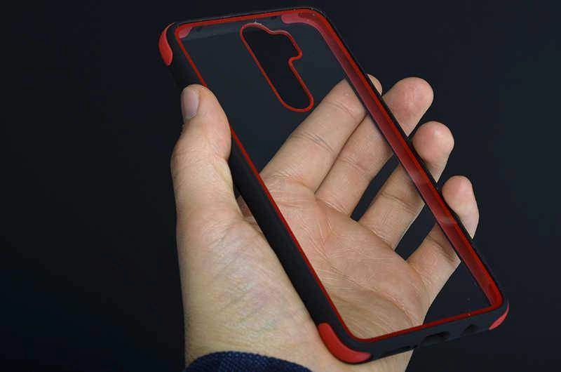 More TR Xiaomi Redmi Note 8 Pro Kılıf Zore Tiron Kapak