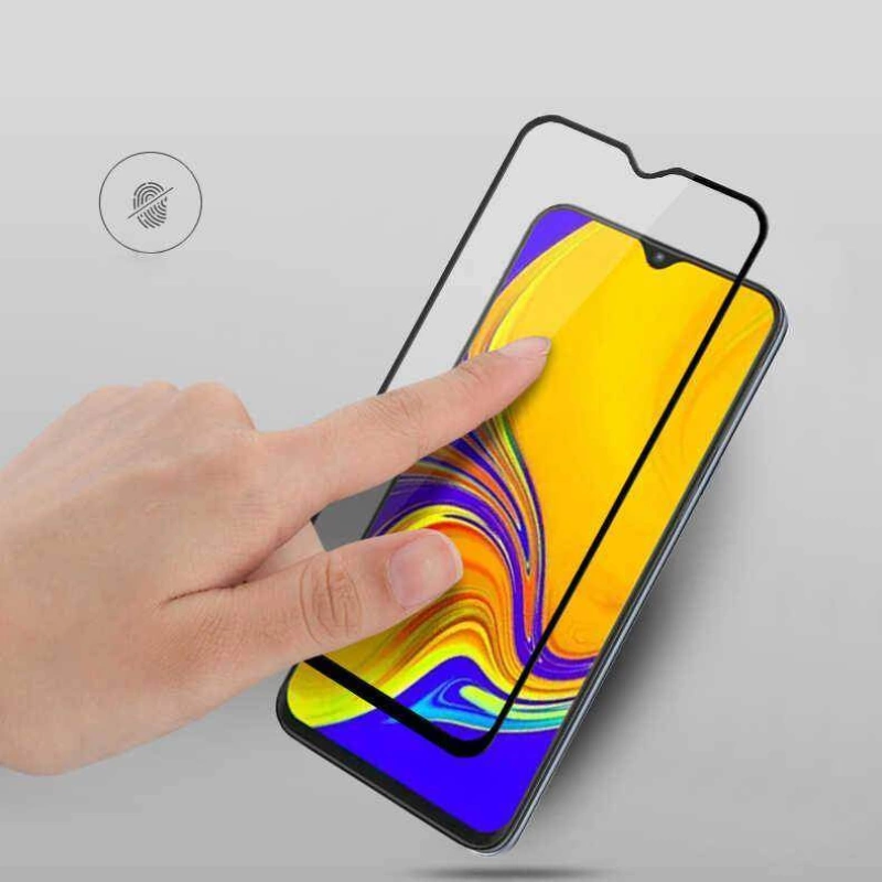 More TR Xiaomi Redmi Note 9 4G Zore Kenarları Kırılmaya Dayanıklı Cam Ekran Koruyucu