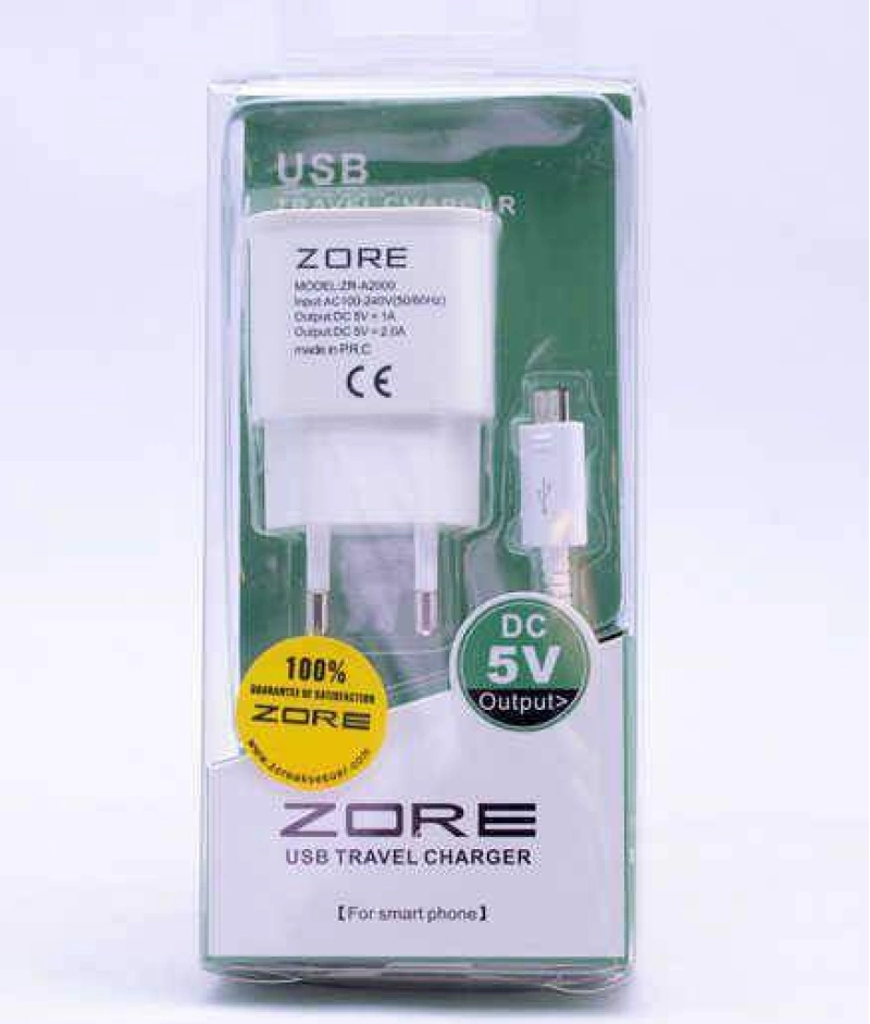 Zore 2000 Mah 2 in 1 Micro Ev Şarj Seti