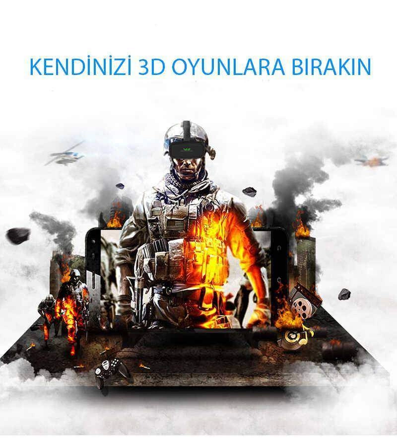 Zore G06A VR Shinecon 3D Sanal Gerçeklik Gözlüğü